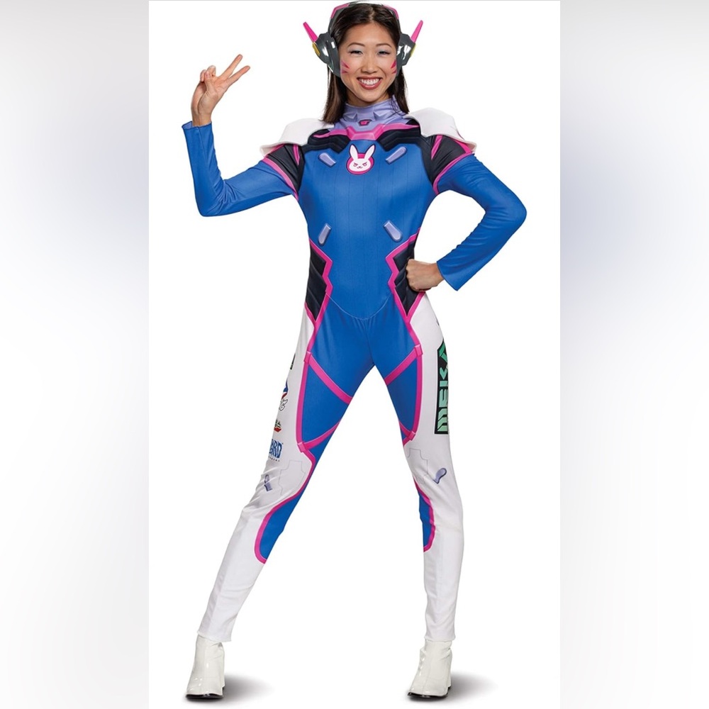 Disguise Women's D.Va Deluxe Adult Costume